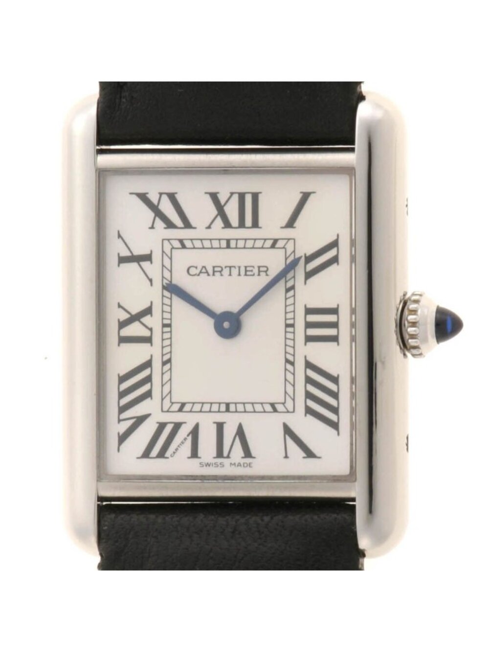 Cartier Tank Must LM Watch with Stainless Silver Quartz